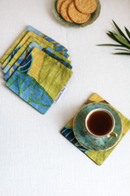 Green & Blue Coaster Set Of 6