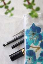 Beautiful Blue Printed Multipurpose Pouch