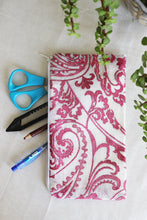 Pink Embroidered Multipurpose Pouch