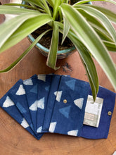 Beautiful Blue Mini Money Envelope (Set Of 6)