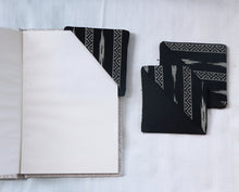 Black Ikat-Set of 5