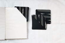 Black Ikat  Bookmark