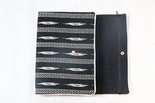 Black Ikat Multipurpose Notebook Case