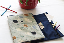 Abstract Multipurpose Notebook Case