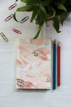 Feathers Embroidered Mini Notebook