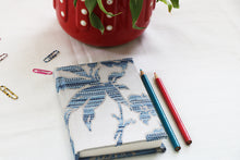 Blue Leaves Mini Notebook