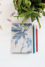 Blue Leaves Mini Notebook