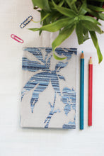 Blue Leaves Mini Notebook