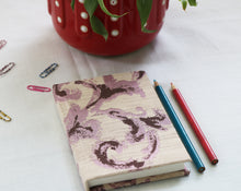 Mauve Flora Mini Notebook