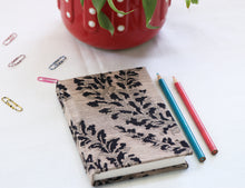 Floral Embroidered Mini Notebook