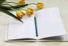 Red Printed - Soft Cover Handmade Notebook