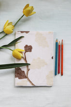 Brown Leaves - Soft Cover Handmade Notebook