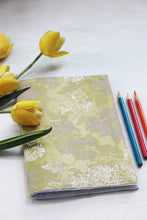 Leaves Printed - Soft Cover Handmade Notebook