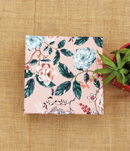 Pink Floral Fabric Gift Box