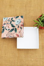 Pink Floral Fabric Gift Box