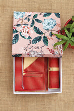 Pink Floral Fabric Gift Box
