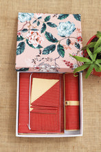 Pink Floral Fabric Gift Box