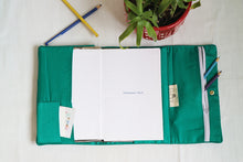 Green Printed Multipurpose Notebook Case