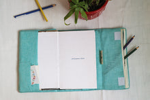 Blue Flower Printed Multipurpose Notebook Case