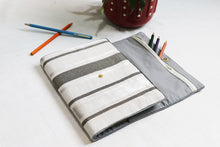 Grey Stripes Corporate-Set Of 5