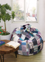 Printed Sunset Beanbag