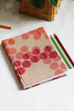 Red & Orange Dotted Notebook