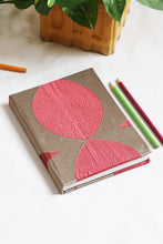 Red Print Notebook