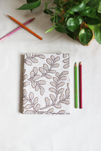 Leaves Printed Notebook