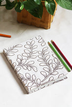 Leaves Printed Notebook