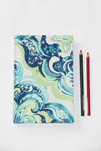 Blue Flora Notebook