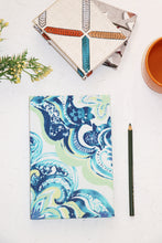 Blue Flora Notebook