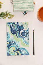 Blue Flora Notebook
