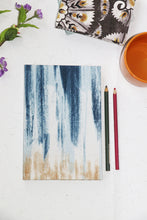 Handloom Ikat Blue Notebook