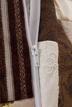 Brown Printed Beanbag