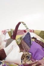 Purple Accent Beanbag