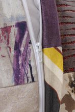 Purple Accent Beanbag