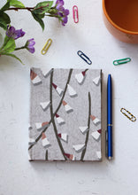 Beautiful Grey Printed Mini Notebook