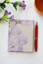 Purple Flora Mini Notebook