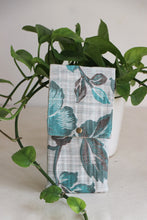 Blue Flower Printed Cutlery Case