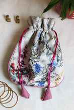 Flora Printed Multipurpose Jewellery Potli