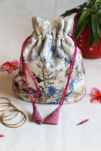 Flora Printed Multipurpose Jewellery Potli