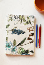 Flower Printed-Soft Cover Handmade Notebooks (Set Of 3)