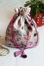 Purple Multipurpose Jewellery Potli