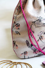 Purple Multipurpose Jewellery Potli