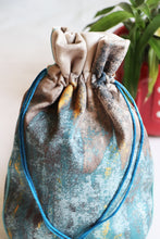 Blue Multipurpose Jewellery Potli