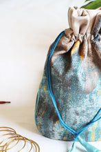 Blue Multipurpose Jewellery Potli