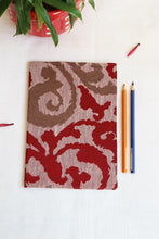 Red Printed Soft Cover Handmade Notebook