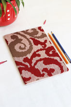 Red Printed Soft Cover Handmade Notebook