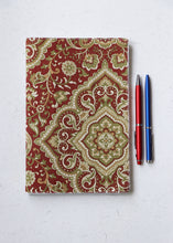 Maroon Printed Soft Cover Handmade Notebook