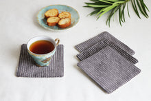 Mono Grey Coasters Set Of 4